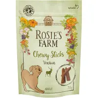 Rosie's Farm tyggesnacks “vilt” - 3 x 70 g
