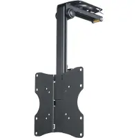 Hama - Monteringssett (takmontering) - for LCD-TV - låsbar - stål - svart - skjermstørrelse: 19-46 - takmonterbar