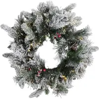 Beliani krans juledekorasjon