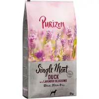 Purizon Single Meat Adult Dog - and med lavendelblomster kornfri - 12 kg