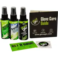 GloveGlu Essensielt X Vedlikehold Og Omsorg For Målvaktshansker Sett 50ml 3 Enheter