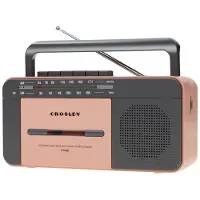 Crosley CT102 Cassette Player Rose Gold/Grey