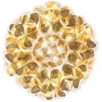 Slamp Clizia Mama Non Mama vegglampe i gull Ø53cm