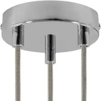 Creative Cables Krm573fcrterm Metall Sylindrisk Lampe Takrosett Kit