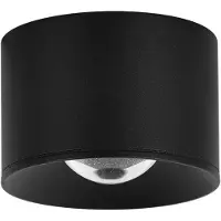 Zambelis LED-downlight S131, Ø 8 cm, sandgrå