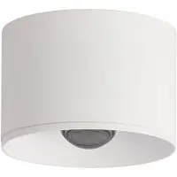 Zambelis LED-downlight S132, Ø 8 cm, sandhvit