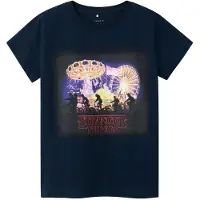 Name it T-skjorte - NkfDunna Strangerthings - Dark Sapphire - - 6 år (116) - T-skjorte