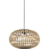 QAZQA Orientalt pendellampe bambus 44 cm - Amira