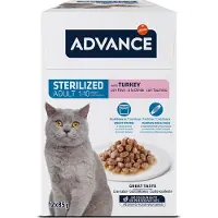 Affinity Advance Advance Feline Sterilized kalkun - 12 x 85 g