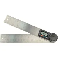 Mannesmann M81220 Digital vinkelmåler 200 x 200 mm 360 °