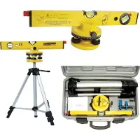 BRÜDER MANNESMANN M81110 laser vaterpass inkl. stativ 40 cm 30 m 0.5 mm/m