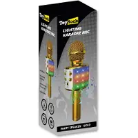 TOYROCK Karaoke mikrofon med højttaler - Guld