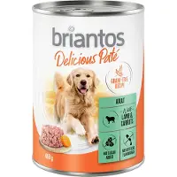 Briantos Delicious Paté 6 x 400 g - Lam og gulrøtter
