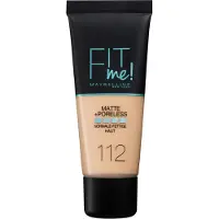 Maybelline Fit Me Matte + Poreless Foundation 112 Soft Beige