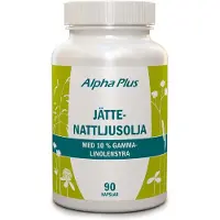Alpha Plus Kjempenattlysolje, 90 kapsler