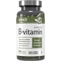 Elexir Pharma B-Vitamin Kompleks Vegansk 100 kapsler