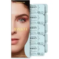 Swati Coloured Lenses Turqoise 1-Day Lenses