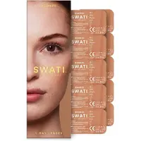 Swati Coloured Lenses Bronze 1-Day Lenses