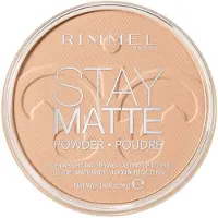 Rimmel London Stay Matte Pressed Powder, Silky Beige, 14 g