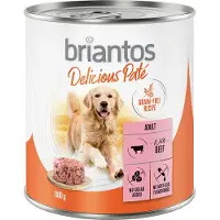 Briantos Delicious Paté 24 x 800 g - Storfe
