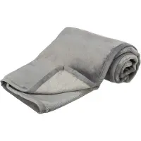 Trixie Levy blanket, plush, 100 × 70 cm, grey