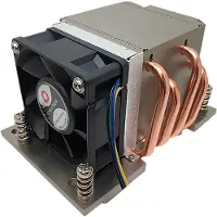 Dynatron A26, Radiator, 1600 o/min, 8000 o/min, Aluminium, Svart