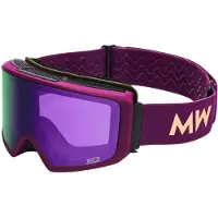 MessyWeekend Flip XE2, Skibriller, Silver Pink