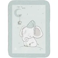 Kikkaboo Elephant Time Supermykt Babyteppe 80/110 Cm