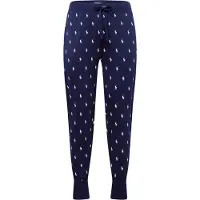 Ralph Lauren for man. 714844764001 Navy knitted pyjama jogger trousers (XXL), Homewear, Cotton