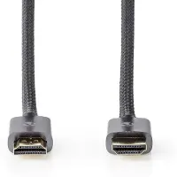 Nedis Cvtb35000gy50 Ultra High Speed Hdmi-kabel Hdmi-hdmi 8k 48 Gbps 6.7 Mm 5 M 60hz