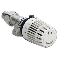 Heimeier TA RTL return valve 1/2" angular running
