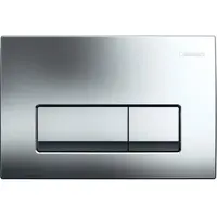 Geberit bejt.plade Delta50 - 246x164x26mm tryktaste krom