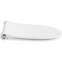 Pressalit Toiletsæde Sway D2 - mat hvid med soft close og lift-off
