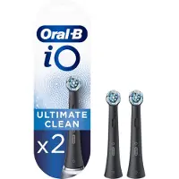 Oral-B Borsthuvud iO Ultimate Clean Black 2st