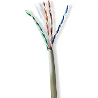 Nedis Stranded U/utp Copper 305 M Indoor Lszh Cat6-spole Nettverkskabel