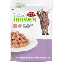 Trainer Natural Cat Natural Trainer Mature med laks våtfôr for katter - Sett %: 24 x 85 g