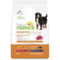 Trainer Natural Sensitive No Gluten Adult Medium/Maxi med Lam - 3 kg