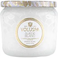 Voluspa Petite Jar Suede Blanc 127g