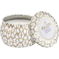 Voluspa Decorative Tin Candle Suede Blanc 113g