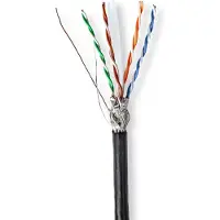 Nedis Solid S/ftp Cca 305 M Outdoor Pe Cat6-spole Nettverkskabel