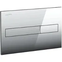 Laufen 2 skyls trykplade for Roca Duplo N cisterne.