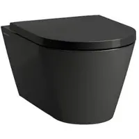 Laufen Kartell toiletsæde softclose og quick release, sort