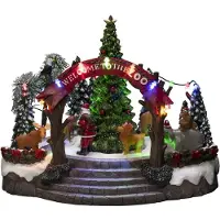 Konstsmide Mechanical Christmas Zoo, Figur, Flerfarget, Polyresin, Universell, IP20, 19 ampuller