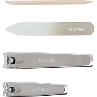 Meraki Neglesett - 4 Deler - - OneSize - Neglesaks