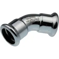 Vsh Fabrieken Xpr carbon elbow 45 deg. ff 42