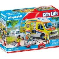 Playmobil ambulanse med lys og lyd 71202