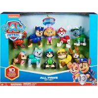 Ryhmä Hau Paw Patrol Celebration figurer, 10-pak