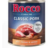 Rocco Classic Pork 6 x 800 g - Kylling & laks