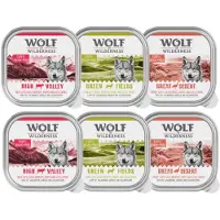 Wolf of Wilderness Økonomipakke Adult 24 x 300 g - 24 x 300 g: Mixpakke: Storfe, kalkun, lam