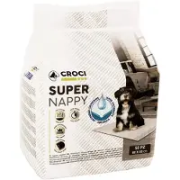 Croci Super Nappy valpeunderlag - L 90 x B 60 cm, 50 stk